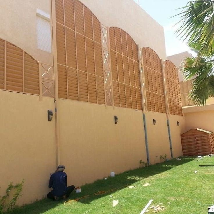تركيب سواتر بديل الخشب
